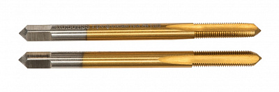 Комплект из двух метчиков двухпроходных HSS 4341 упак. пласт. бокс